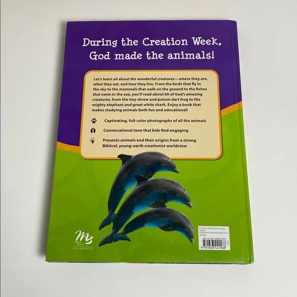 Master Books God's Big Book of Animals - Educational Book for Kids-Homeschool - Picture 13 of 16